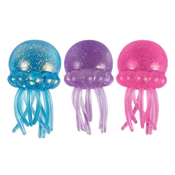 SugarSqueez Squishies® Maltose Jellyfish Glitter Toy