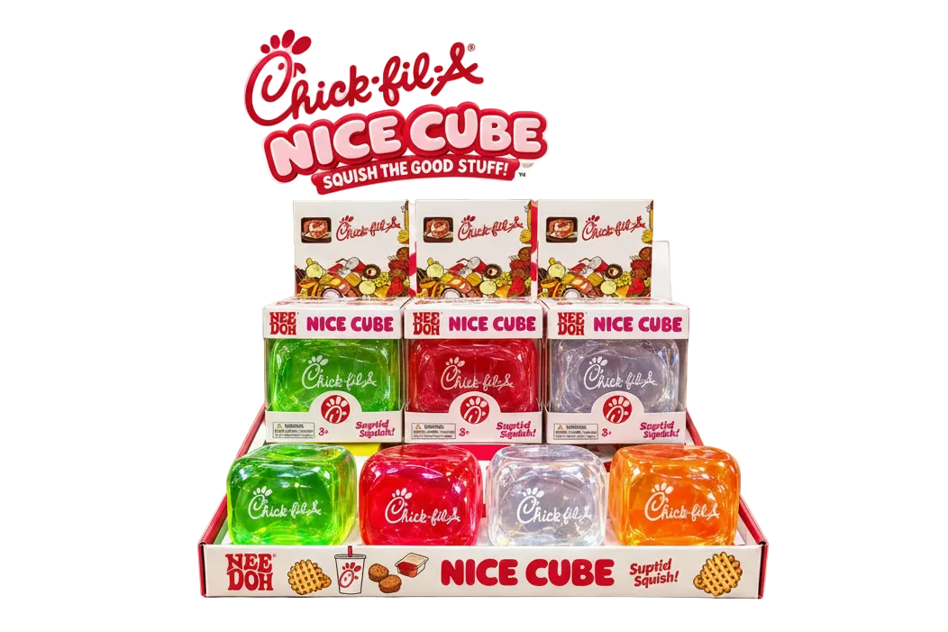 Chick-Fil-A Cube- Super Squish – Stress Relief