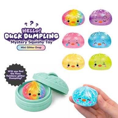 Top Trenz- Hello Duck (Mini) Dumpling  - Mystery Sugar Glitter Edition