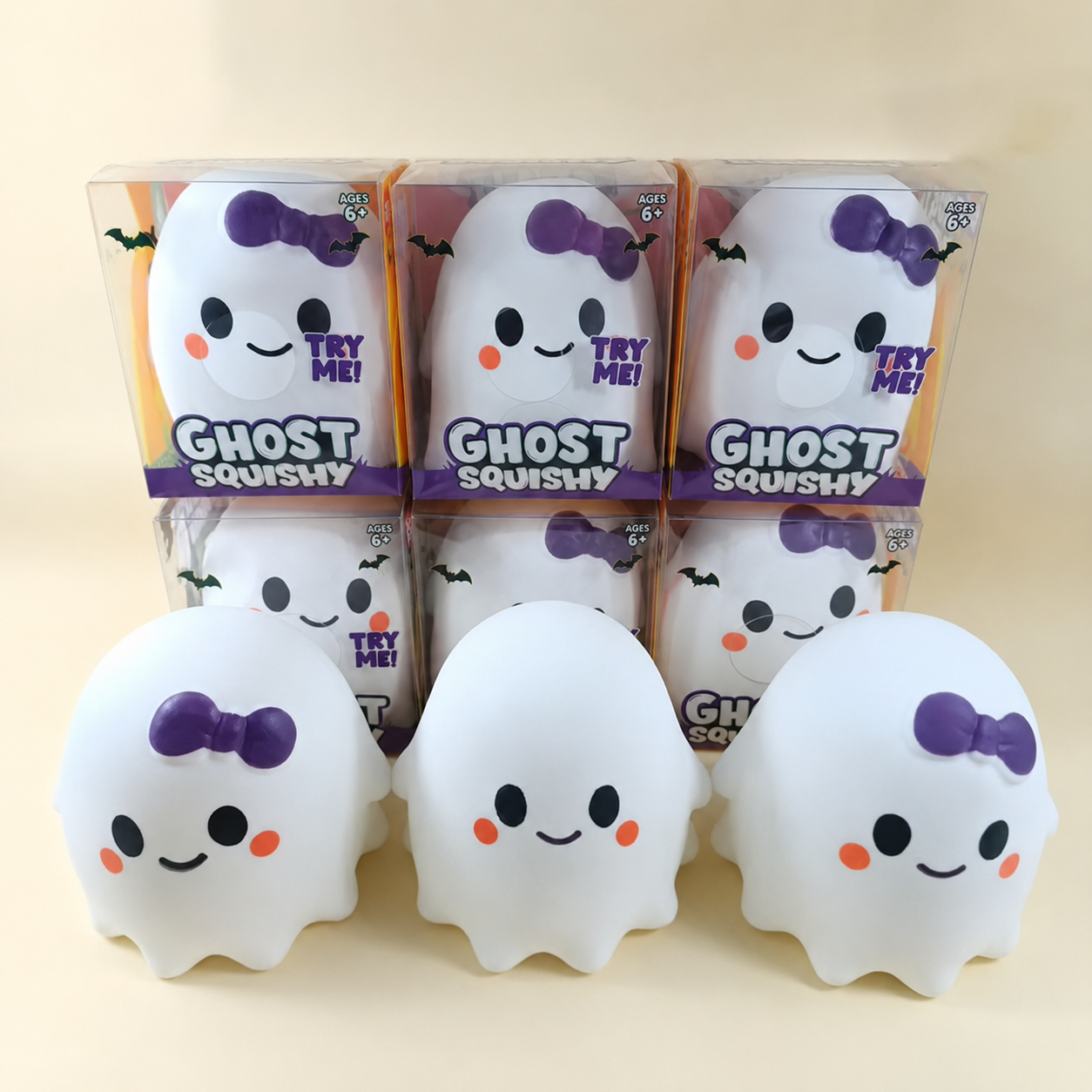 Halloween Ghost Jumbo Squishy