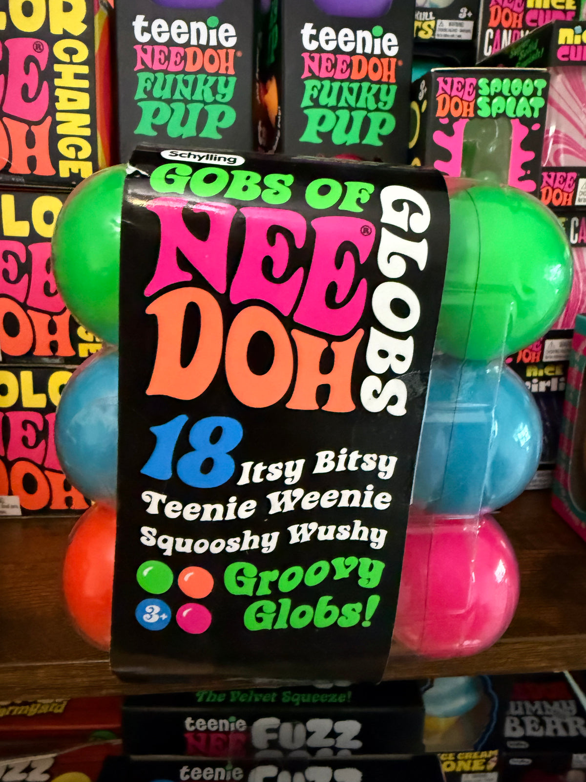 Schylling- NeeDoh-Gobs of Globs- 18pk