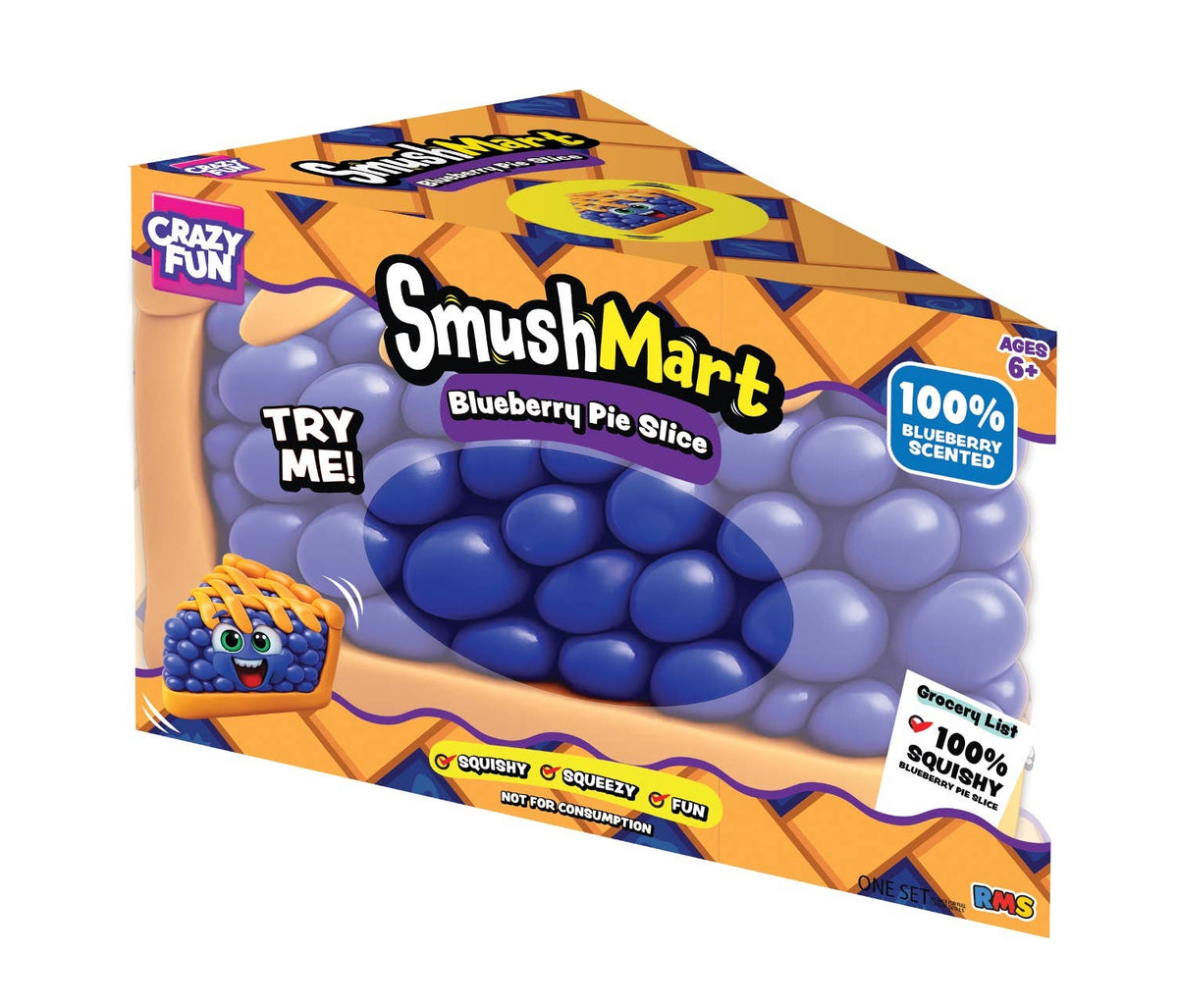 RMS® SmushMart™ Giant Blueberry Cobbler Squishy 1pc