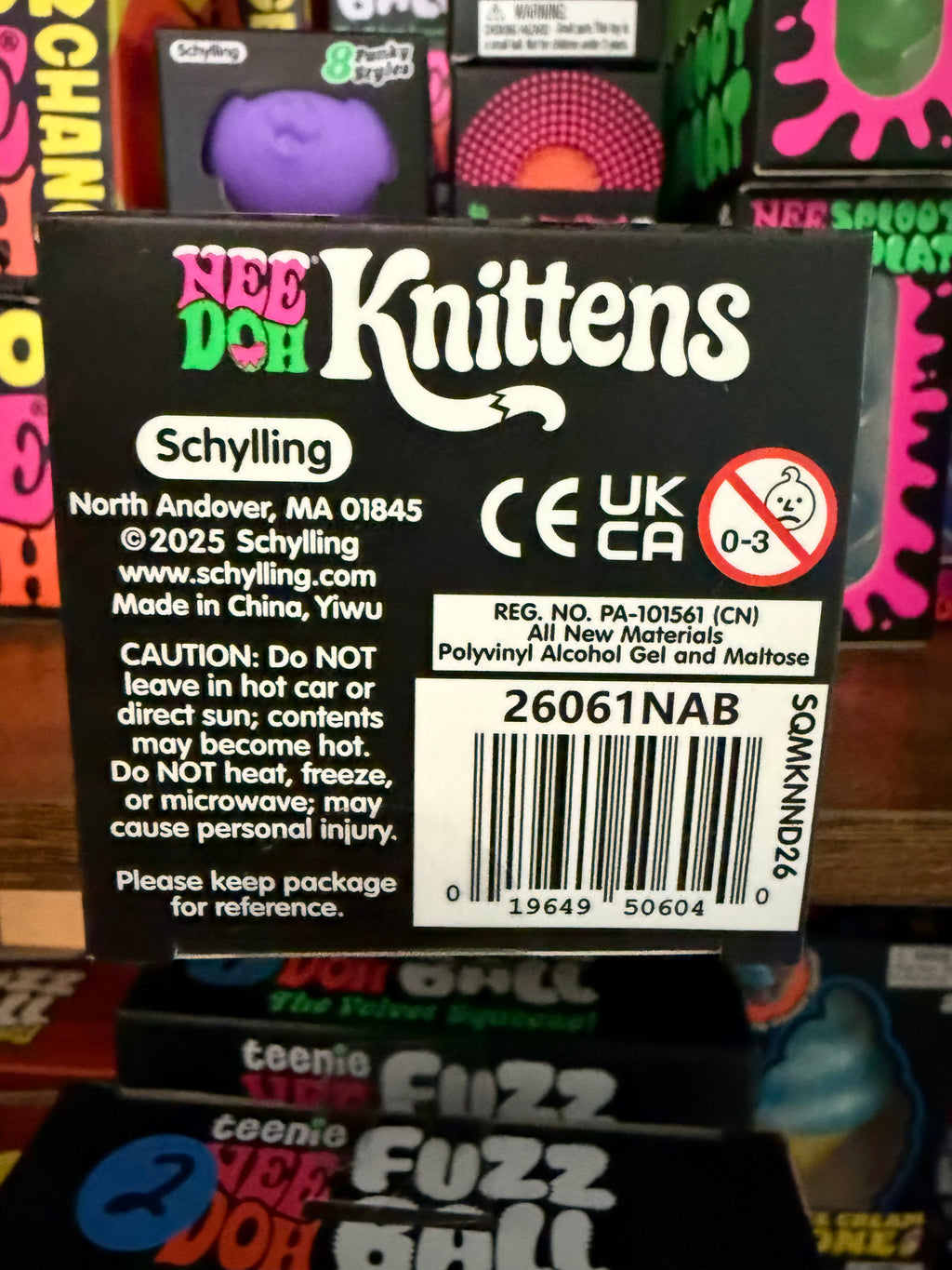 Schylling- NeeDoh- Knittens