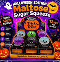 Halloween Glitter Slow Rise Maltose Dumpling Squishy Toy