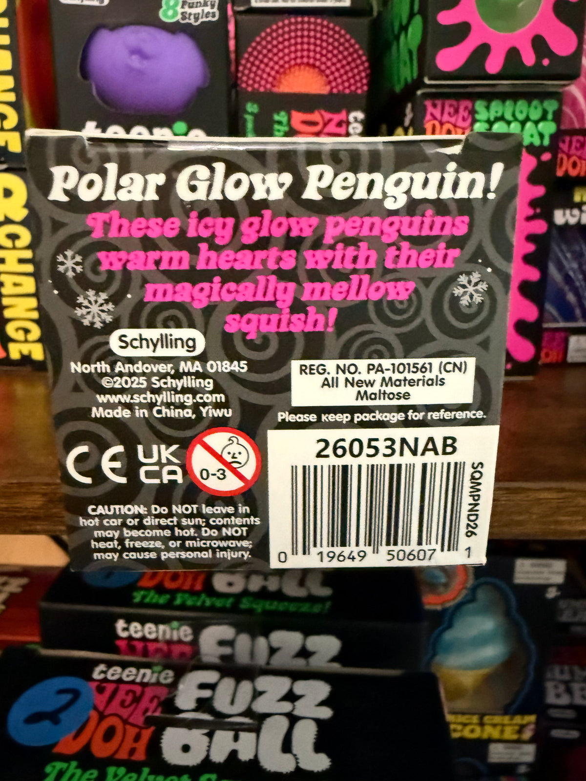 Schylling- NeeDoh- Polar Penguin