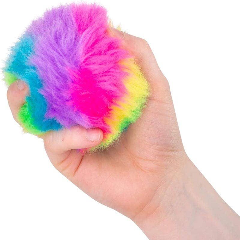 Scrunchems® Furry Sugar Stress Ball Squishy Fidget Toy (1pc)