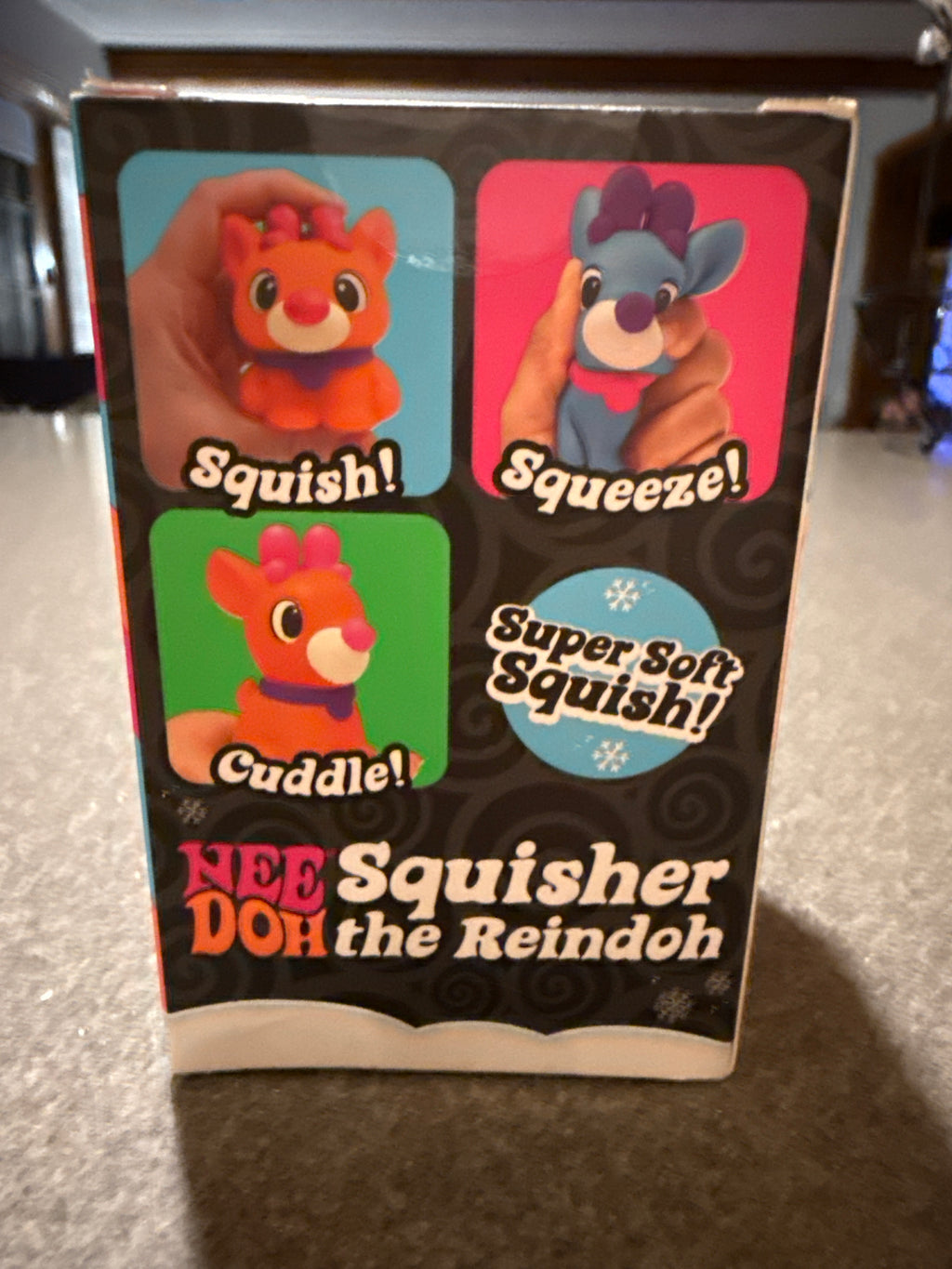 Schylling- NeeDoh- Squisher the Reindoh