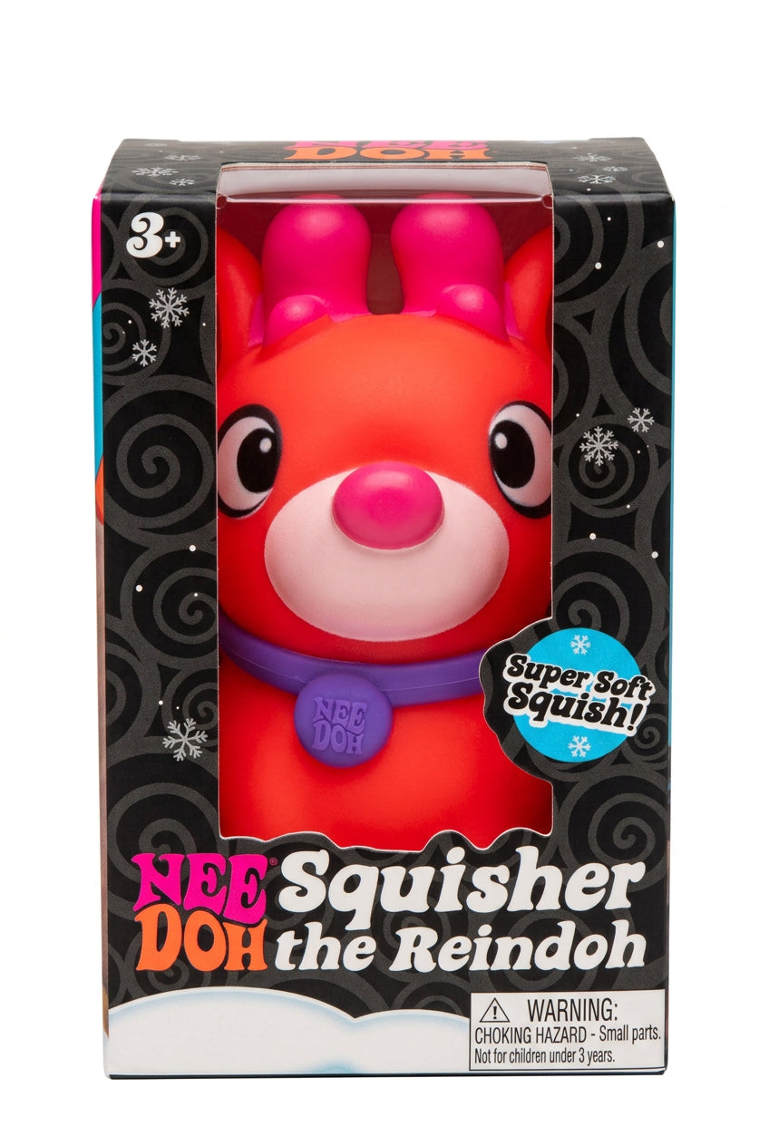 Schylling- NeeDoh- Squisher the Reindoh