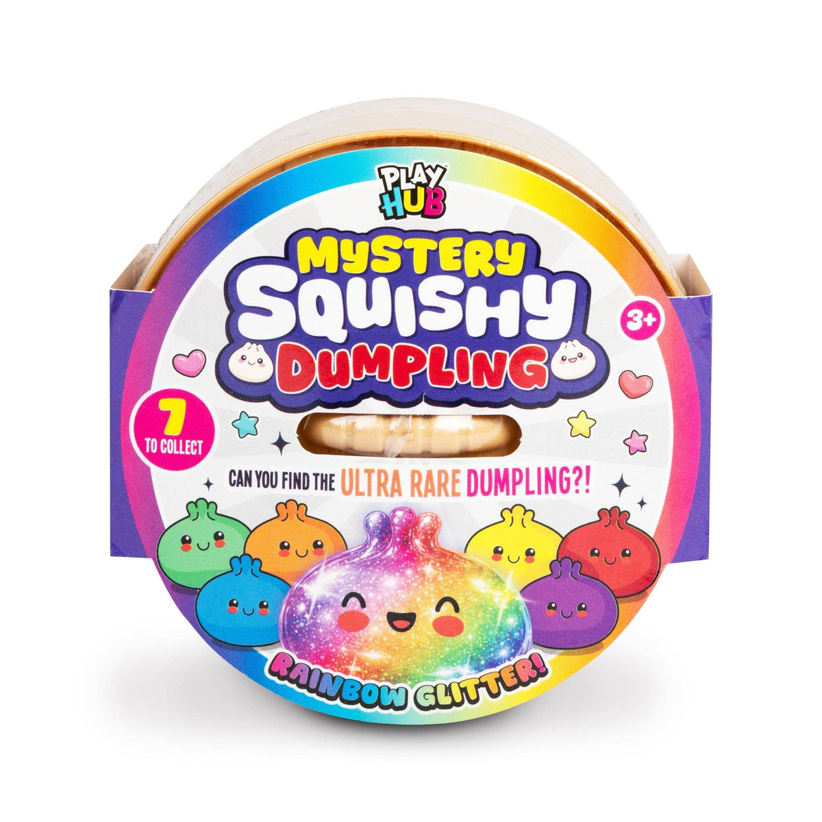RMS Playhub- UK Exclusive- Mystery Rainbow Glitter Dumpling