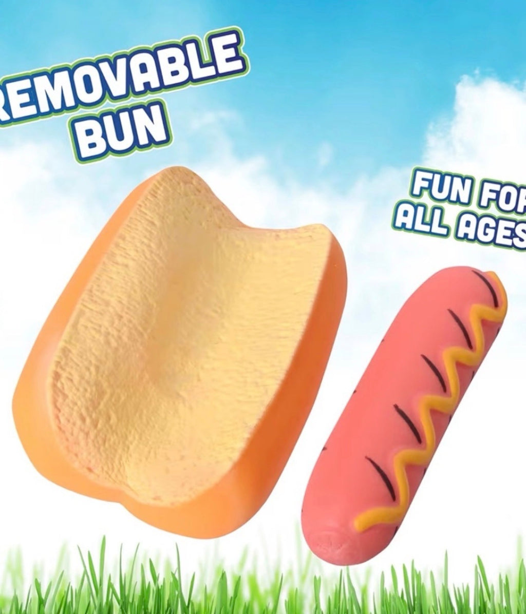 Sunny Days- Squeeezy Hot Dog- Squish
