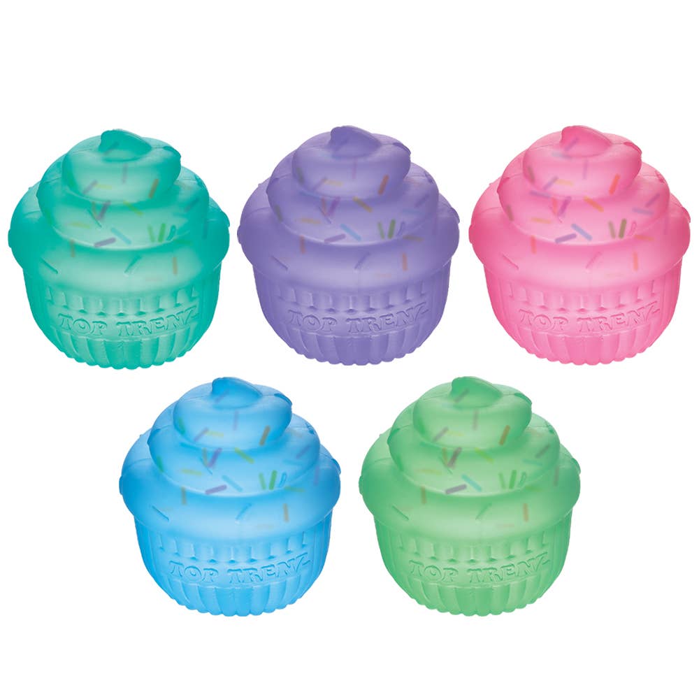 Top Trenz- Super Duper Sugar Squisher - Sprinkle Filled Cupcakes