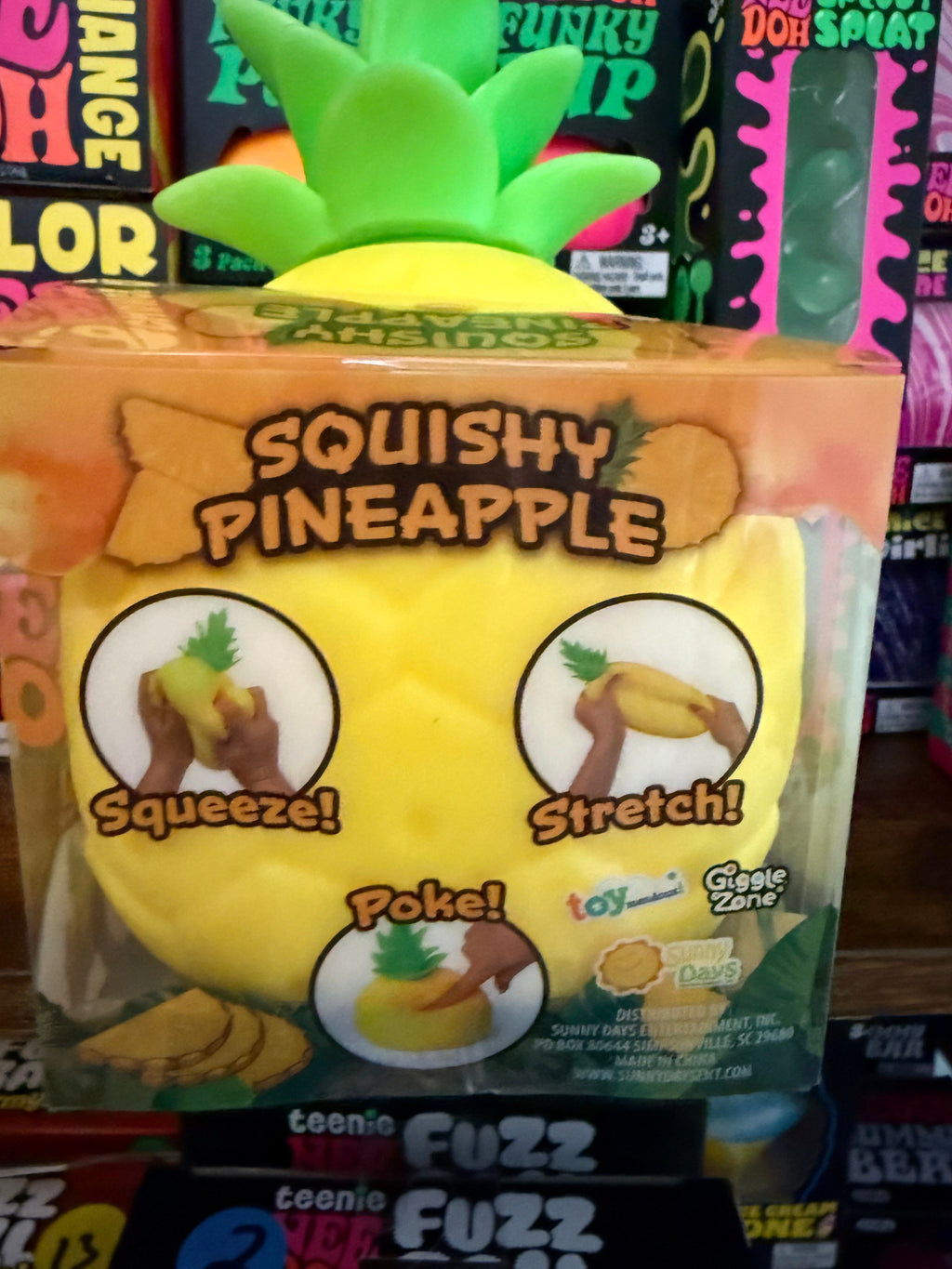 Sunny Days- Squishy Pineapple