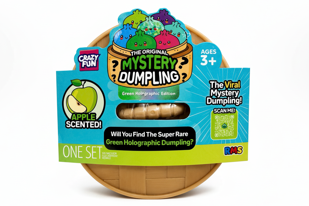 RMS The Original Mystery Dumpling- Green (Apple Scented) Holographic