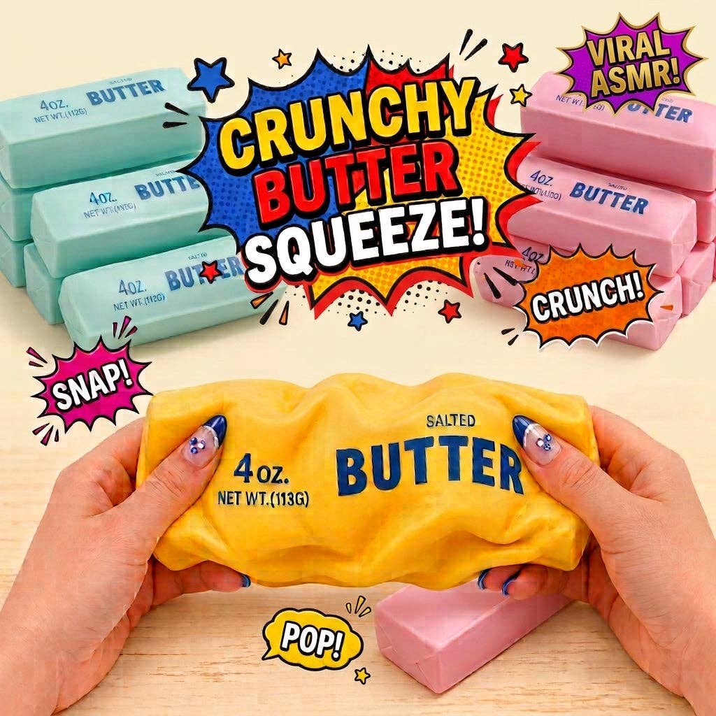 Crunchy Butter Squeeze Squish!