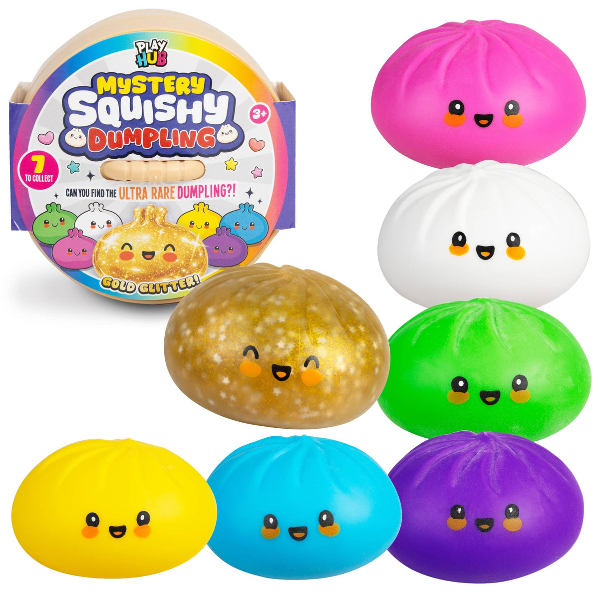 RMS Playhub- UK Exclusive  - Mystery Gold Glitter Dumpling