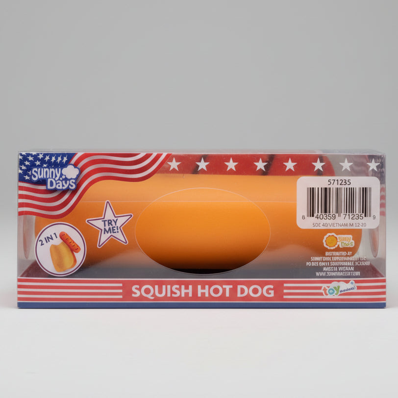 Sunny Days- Squeeezy Hot Dog- Squish