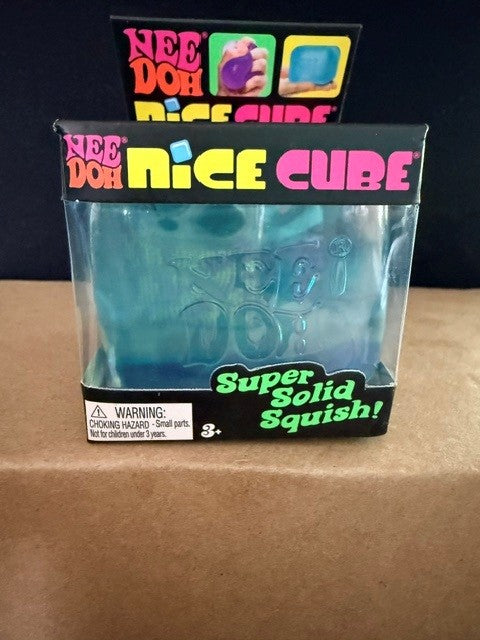 Schylling- Needoh-  Blue Nice Cube