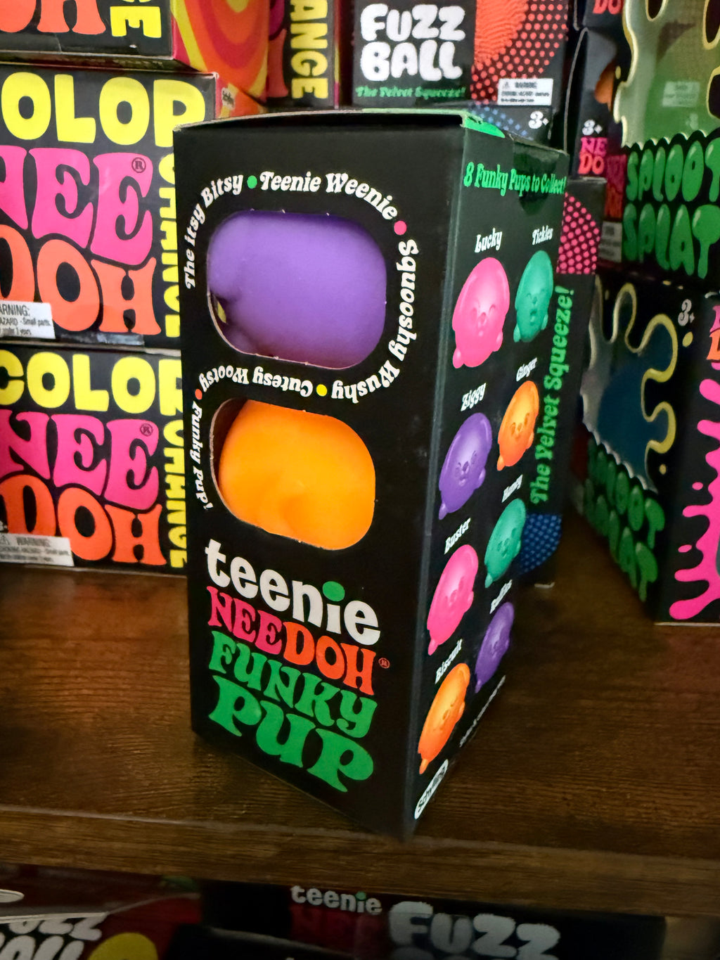Schylling- NeeDoh- Teenie Funky Pup- 3Pk