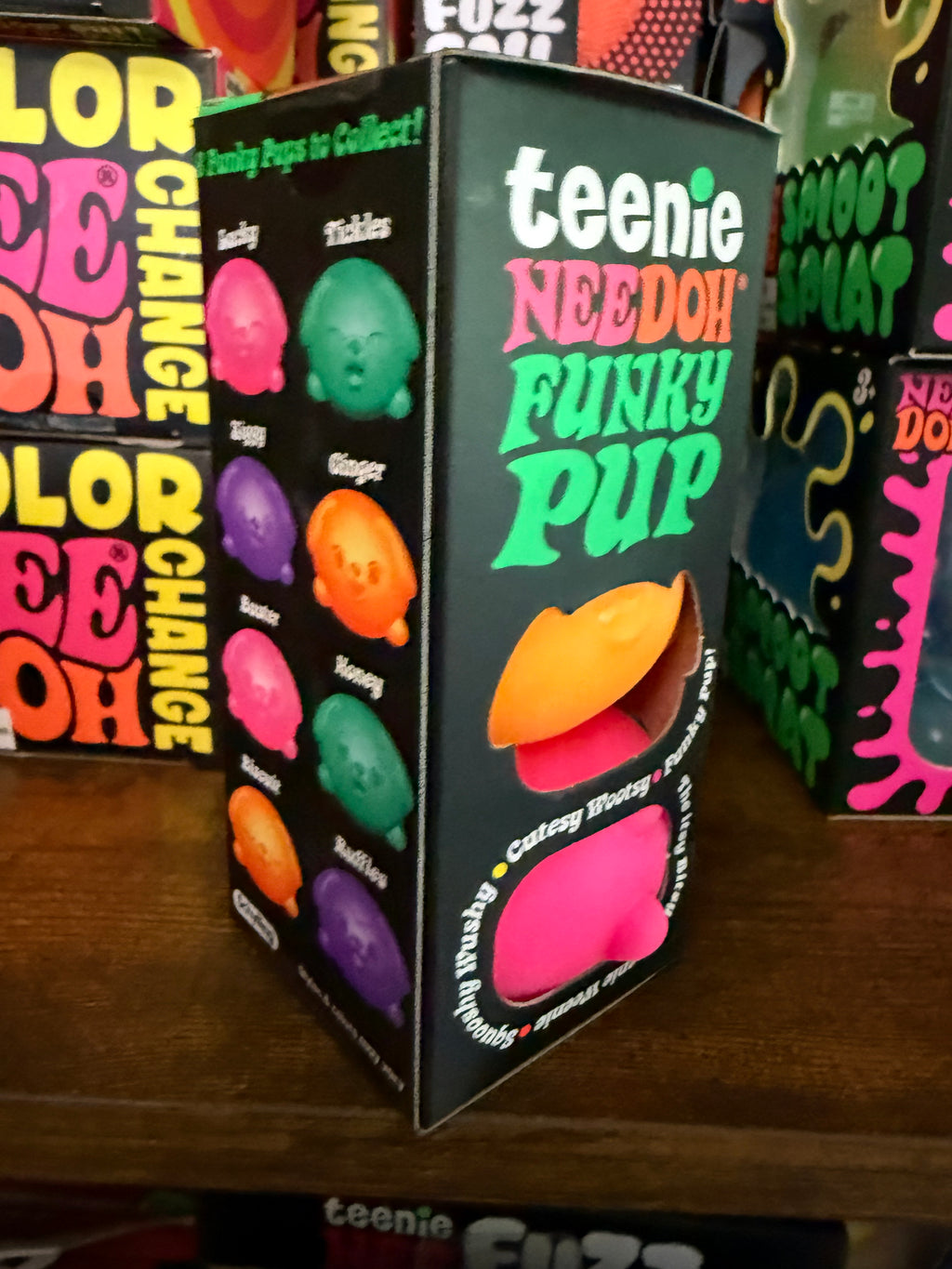 Schylling- NeeDoh- Teenie Funky Pup- 3Pk