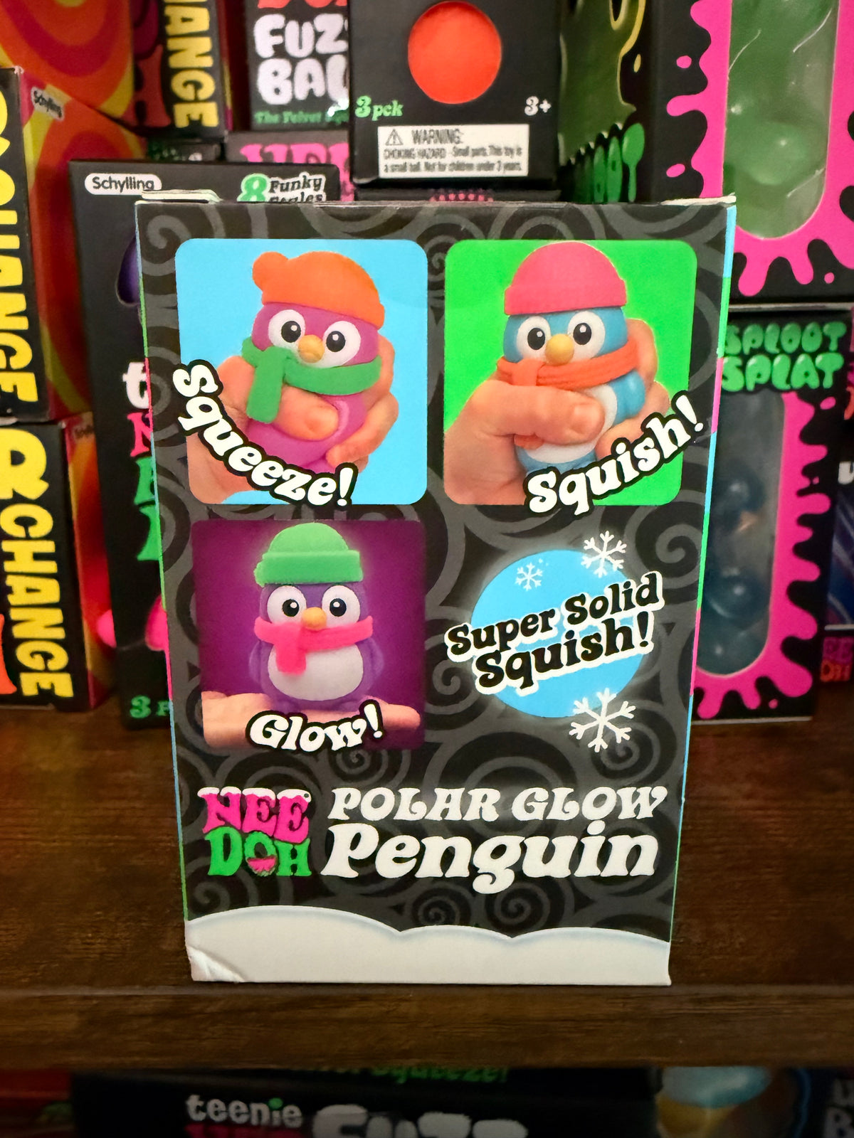 Schylling- NeeDoh- Polar Penguin