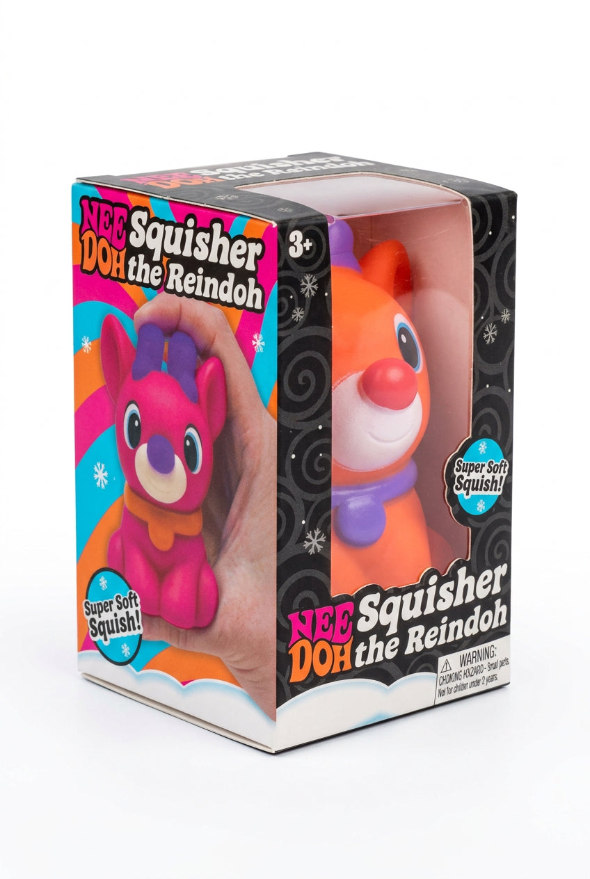 Schylling- NeeDoh- Squisher the Reindoh