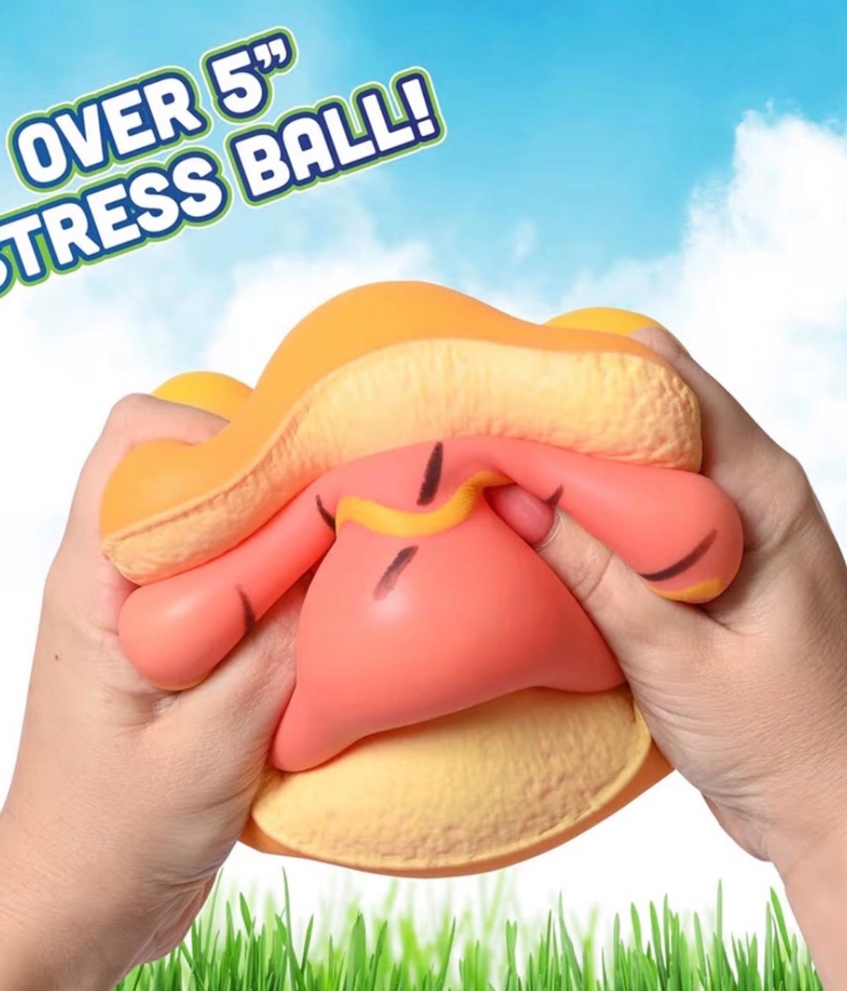 Sunny Days- Squeeezy Hot Dog- Squish