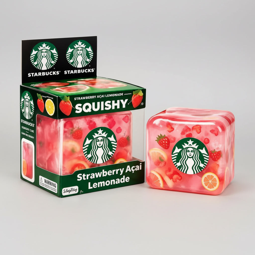 Starbucks- Strawberry Squish Cube