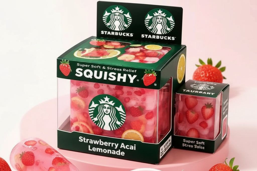 Starbucks- Strawberry Squish Cube