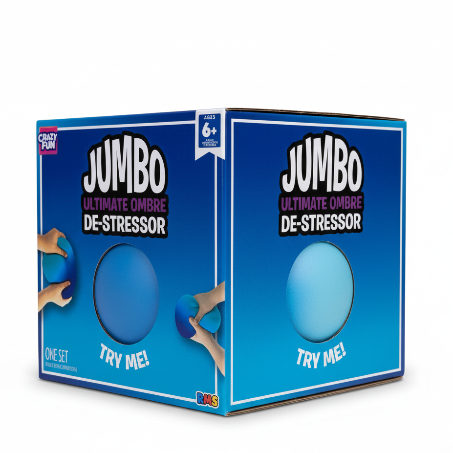RMS- JUMBO- Ombre Destresser Ball (1 piece)