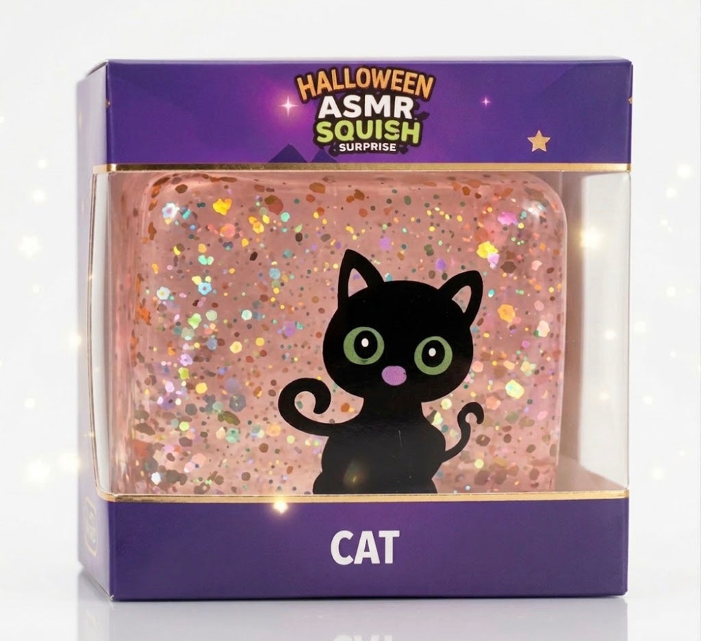 Halloween Glitter Cubes