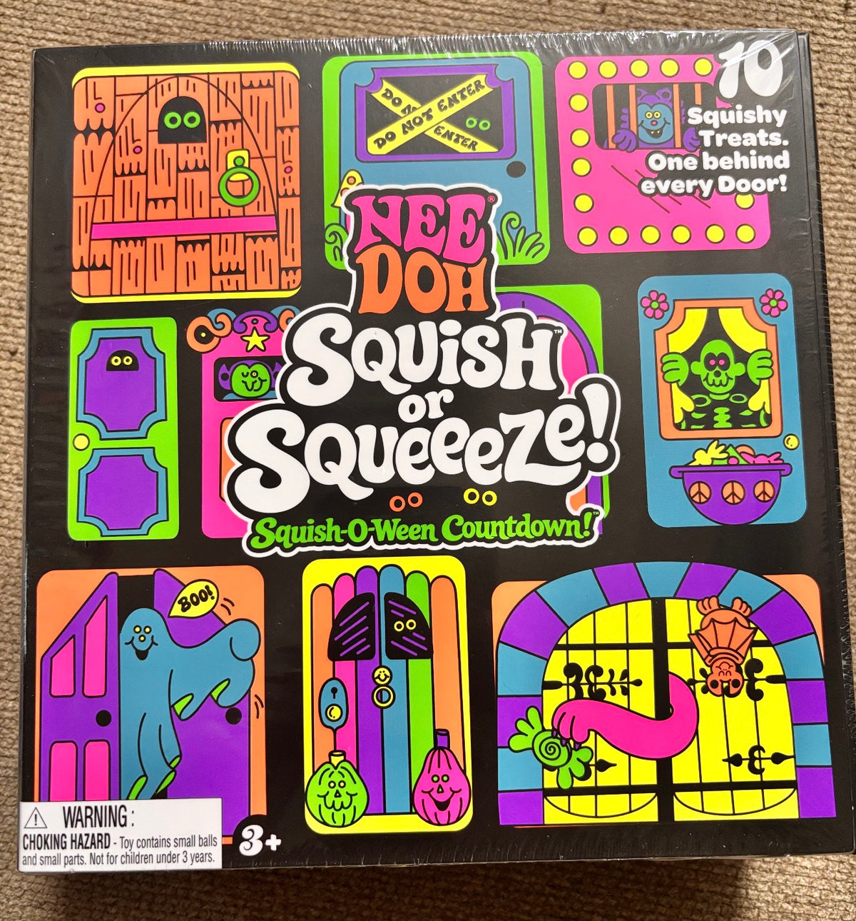Schylling- NeeDoh- Squish or Squeeze- Squish-O-Ween Countdown!