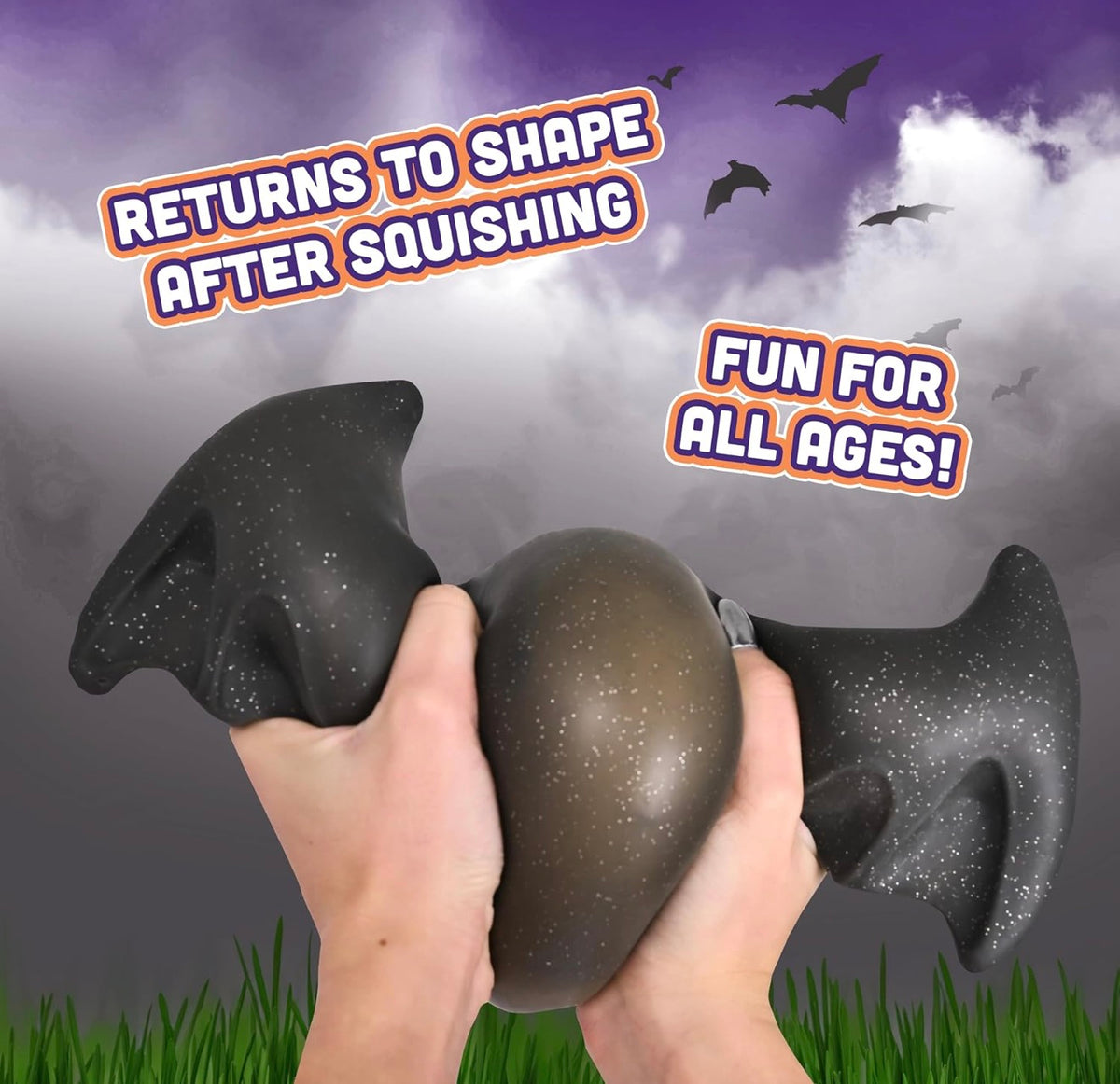 Toy Mendous- 9” Halloween Bat Squish