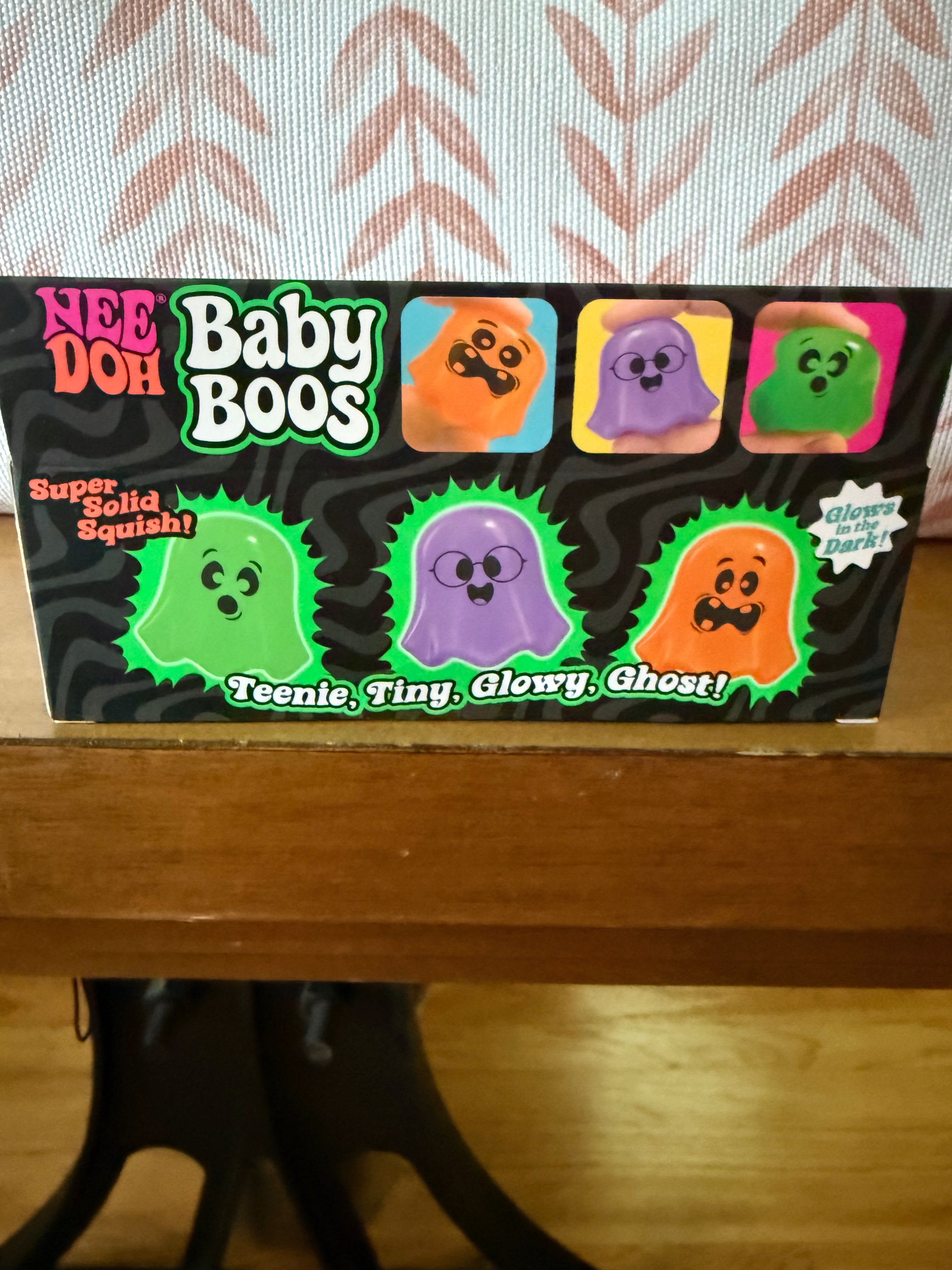 Schylling- NeeDoh- Baby BOOs- 3 pack