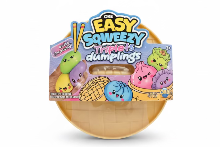 ORB Curiosities- Easy Sqweezy Triplets (Mystery Glitter) Dumplings