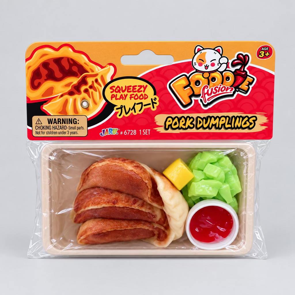 Foodie Fusion- Pork Dumpling- Squeezy PLAY Food!