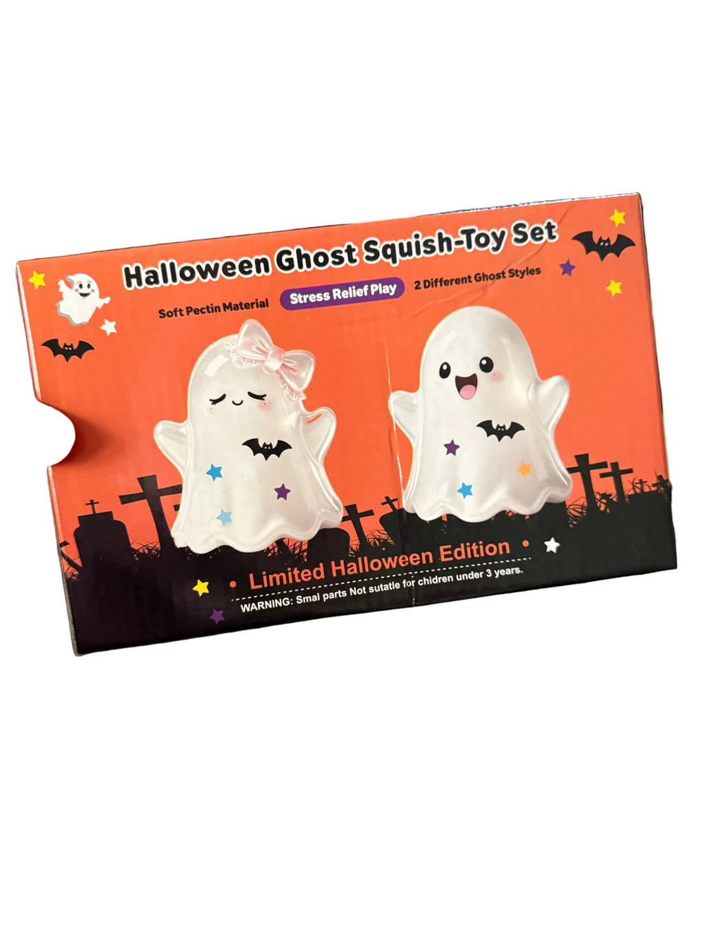 👻Boy & Girl- COCOUNT OIL- Ghost Set- Squish👻