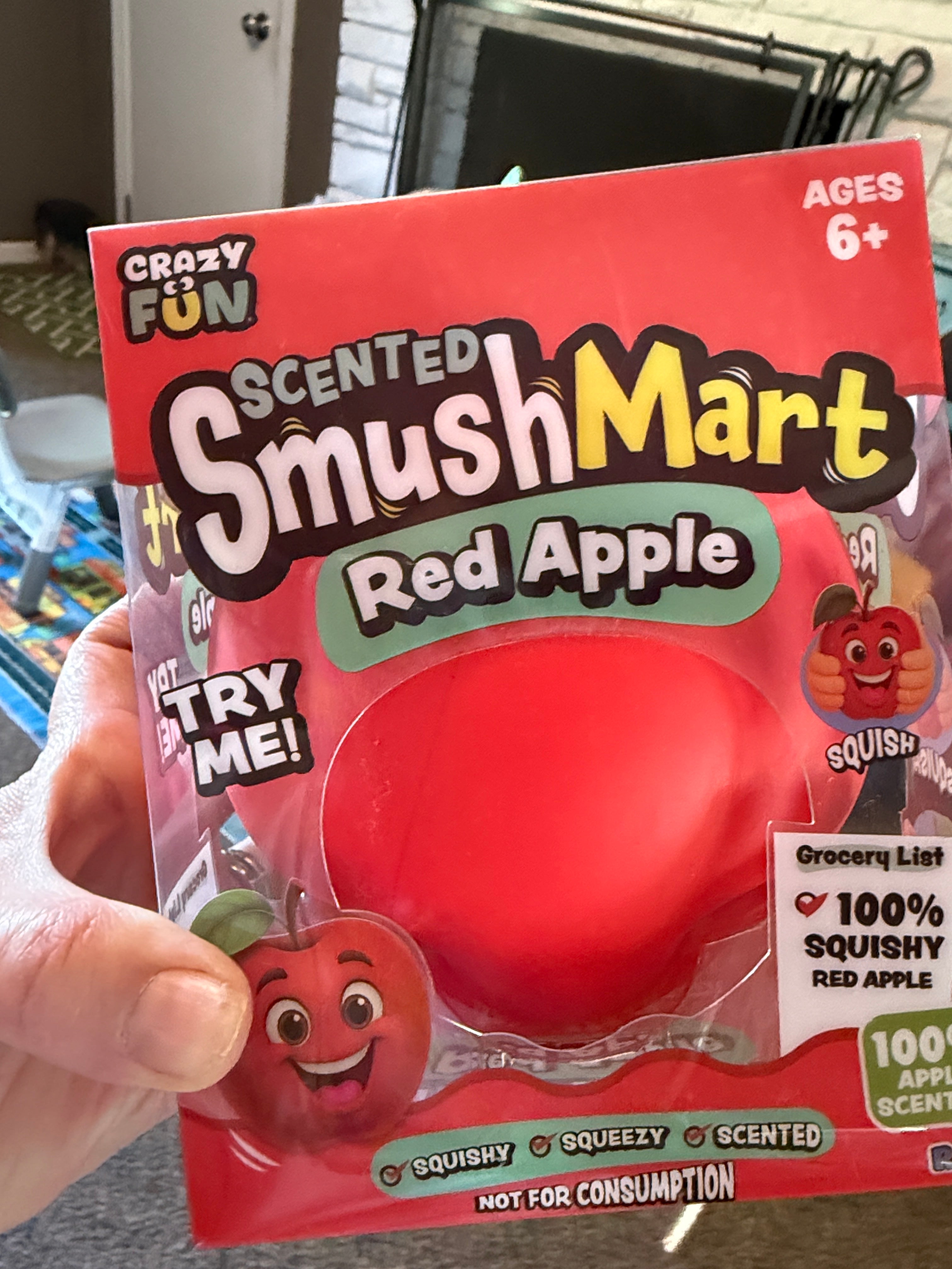 Crazy Fun- Scented SmushMart Red Apple