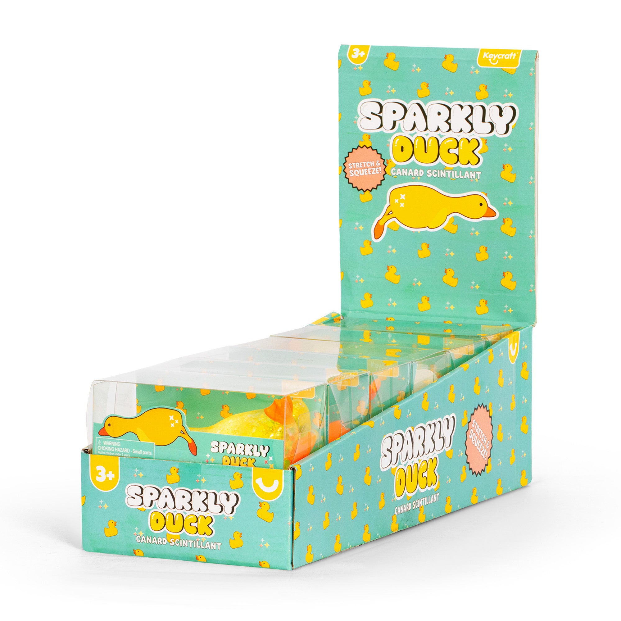 Keycraft- Sparkly Squishy Duck