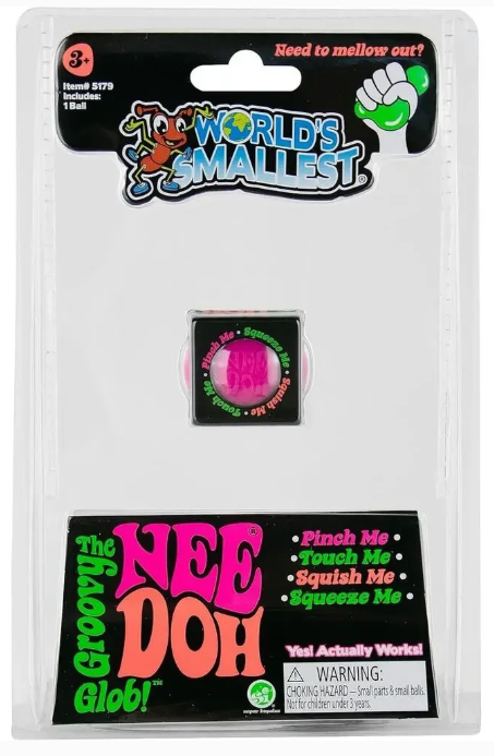 Worlds Smallest Needoh -Groovy Glob by Schylling & Super Impulse