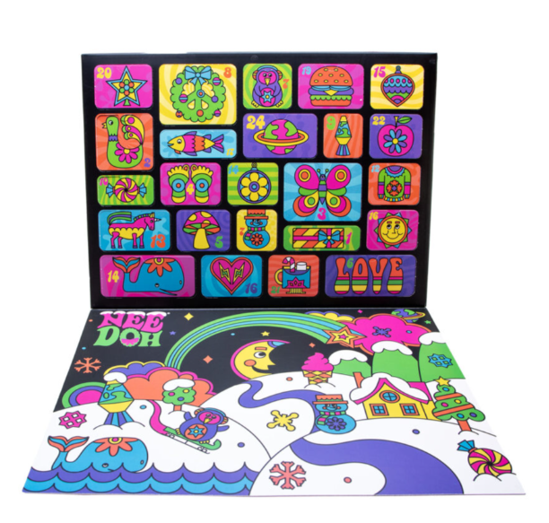 Schylling NeeDoh- Advent Calendar (Christmas)