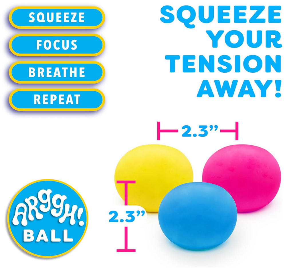ARGGH! Ball- COLOR CHANGING- Mini (3 pieces)