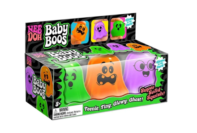 Schylling- NeeDoh- Baby BOOs- 3 pack
