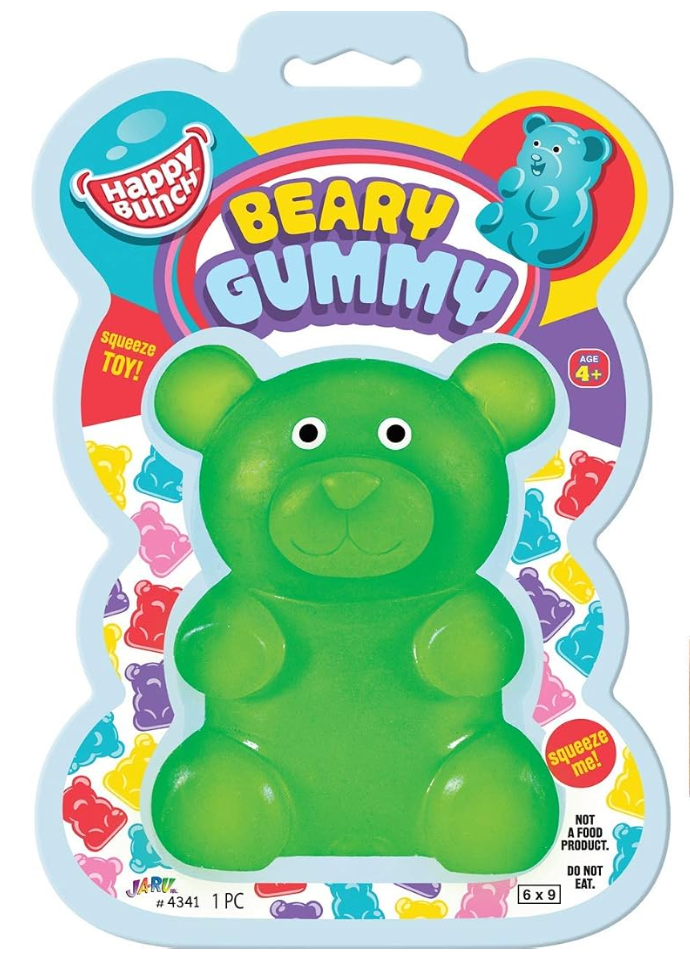 JA RU Happy Bunch - Beary Gummy- Squish Toy
