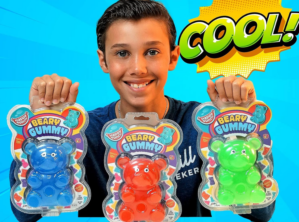 JA RU Happy Bunch - Beary Gummy- Squish Toy