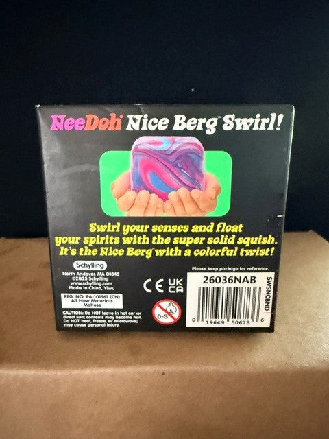 Schylling- NeeDoh- Nice Berg SWIRL