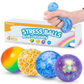 Stress Balls/ Anti-Anxiety 4 Pcs Set