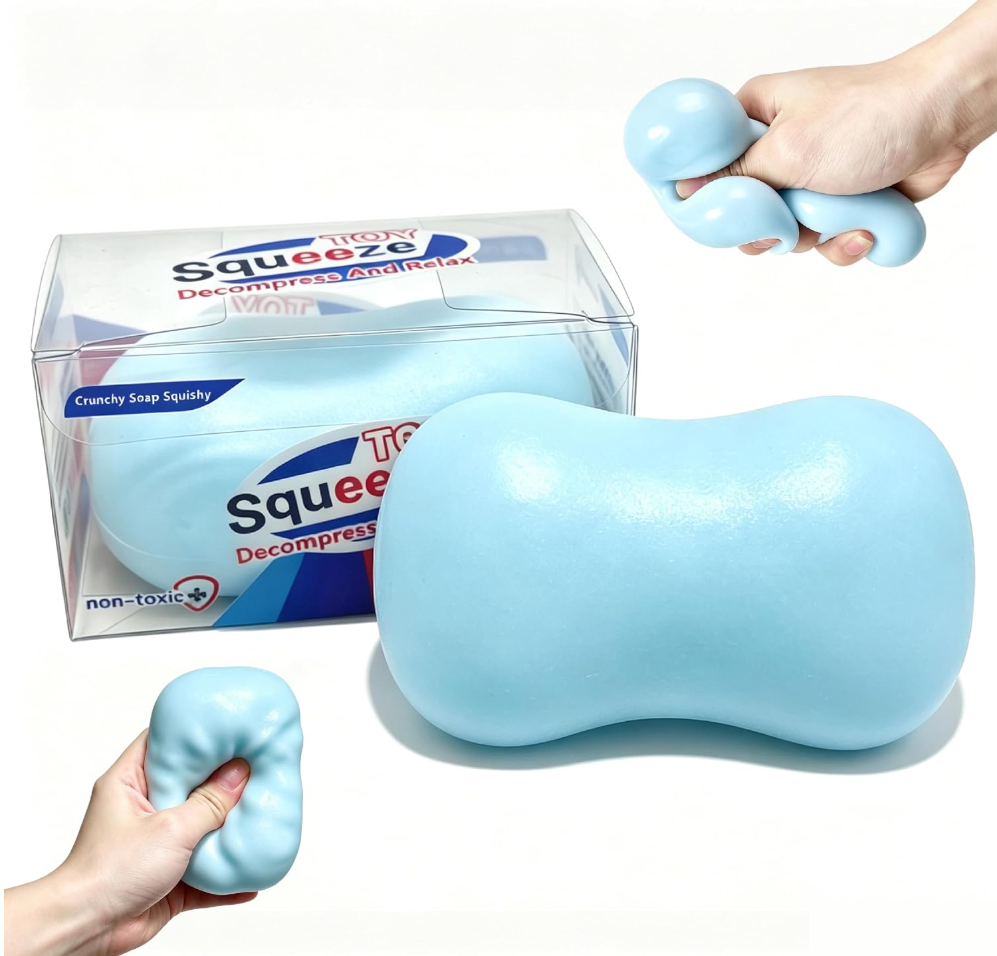 Crunchy Squeeze Soap- Sensory