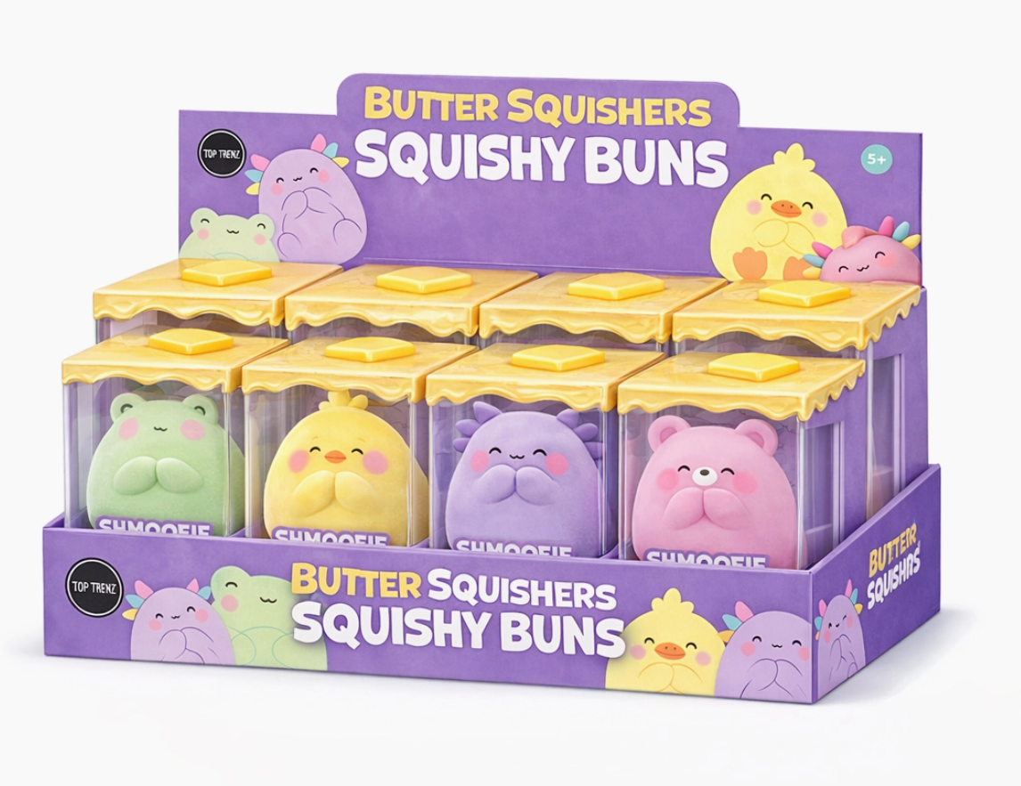 Top Trenz-Butter Squisher - Squishy Buns