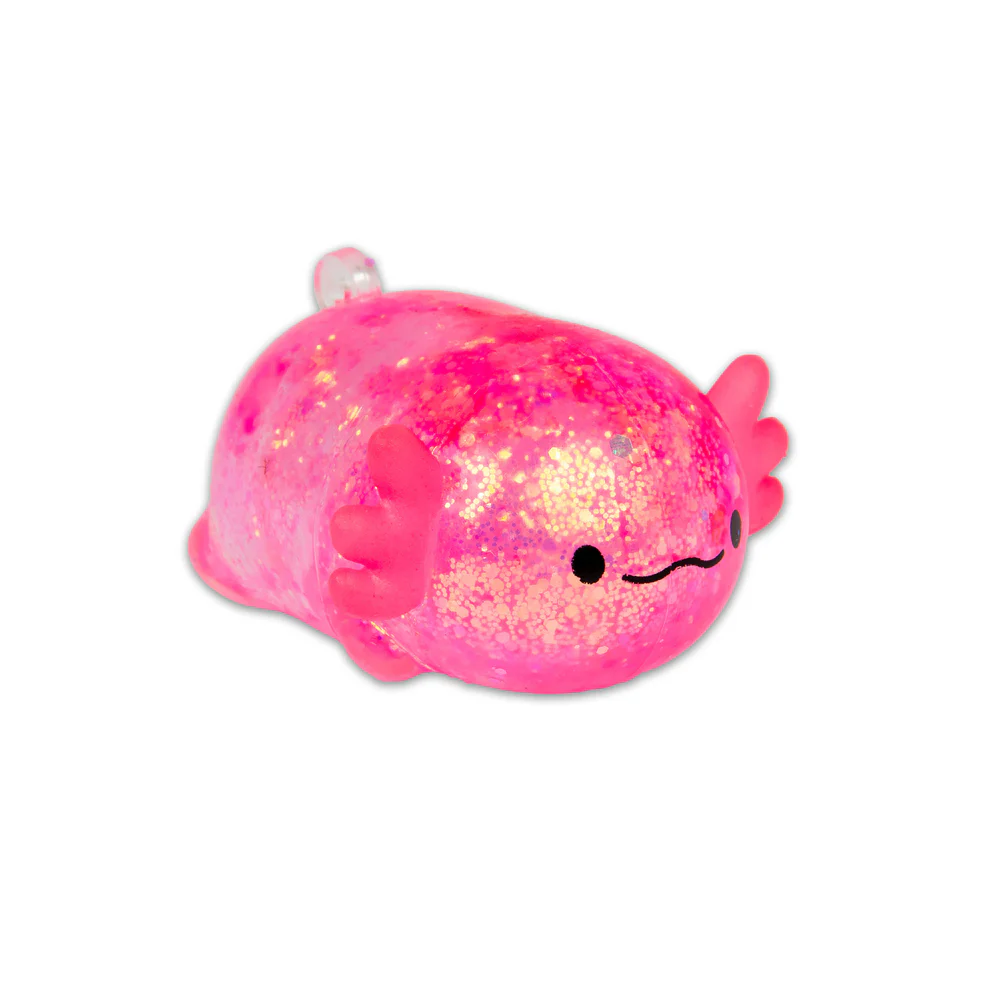 Scrunchems® Mini Sugar Axolotls Squishy Fidget Toy (3pc)
