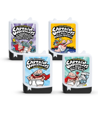 Tonies- Audibook- 4Pk- Captain Underpants